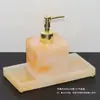 Kit de artículos de tocador de baño europeo para hotel Baño de habitación modelo Adornos de baño Botella de desinfectante de manos Botella de loción Juego de bandeja