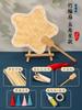 Pacote de material para leque de bambu DIY leque artesanal não patrimonial grupo de leques cultura do leque estilo chinês tecelagem infantil leque de PU Festival do Barco-Dragão