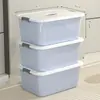 Caja de Almacenamiento Engrosada para Ropa, Juguetes, Snacks de Casa y Coche, Caja de Almacenamiento de Respaldo, Caja de Almacenamiento tipo Canasta de Plástico