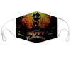 Máscara de Halloween 3D com Impressão Digital de Algodão à Prova de Poeira, Venda Quente Transfronteiriça, Máscara Universal Personalizada para Adultos e Crianças