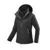 Alternativa similar a la chaqueta original, con cremalleras en las axilas y forro de polar de grafeno, chaqueta de invierno para hombre