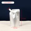 Bolsas Transparentes de Grado Alimenticio con Boquilla para Medicina, Bolsas para Medicina Herbal, Bolsas para Sopa de Ciruela Ácida, Bolsas para Bebidas, Bolsas con Boquilla para Jugos y Leche de Soya
