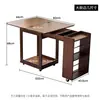 Mesa de Café Plegable ZhifuMobile, Gabinete Lateral para Sofá, Taburete Apilable, Mesa Auxiliar, Mesa de Té, Carrito Pequeño, Mesa Multifuncional