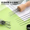 Carimbo de Madeira Venda Quente Transfronteiriça Carimbo Multiespecificação Conjunto de Dedos com Agulha Conjunto Combinado Ferramenta de Carimbo DIY para Feltro de Lã Fácil de Feltar