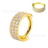Aretes de corona de vaca F136/G23 de titanio anillo para hueso de la oreja anillo para labio anillo para nariz joyería para perforación corporal fábrica venta al por mayor de contado
