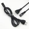 Cable de alimentación de cola americano estándar de dos núcleos en forma de 8 Enchufe americano de dos núcleos en forma de 8 Estándar americano Enchufe americano grande y pequeño