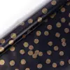 Producto Navideño Popular Transfronterizo: Rollo de Papel de Regalo de Navidad de Alta Gama Bañado en Oro de Gran Tamaño para Envolver Regalos