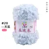 Hilo de Lana Rizada de Peluche de 50g Hilo de Bucle para Crochet DIY Bufanda Hecha a Mano Fábrica de Origen