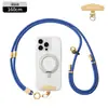 Cordón para Teléfono Móvil Transfronterizo Tres en Uno Ajustable Cruzado Largo Desmontable para Muñeca Cuerda Antiperdida para Teléfono Móvil
