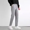 Pantalones Harem para Hombre de Talla Grande de Alta Calidad Marca de Moda Pantalones de Traje Caídos Corte Slim Fit Cónicos Pantalones de Vestir Casuales para Hombre