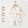 Y2302 ropa de bebé mariposa primavera y otoño algodón sin costuras enterizo 0-6 meses pijama mameluco para recién nacido otoño