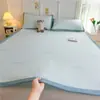 Sábana Refrescante de Seda de Hielo Estilo Muji Cubierta de Cama Protector de Colchón Modelo Nuevo Verano 2026