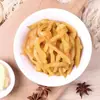 Verduras Crujientes Deshebradas para Acompañar Comidas, Hojas de Mostaza Encurtidas de Chongqing, Encurtidos Listos para Comer, Hojas de Mostaza Encurtidas Grandes, Paquete Pequeño Portátil 50g