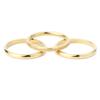 Anillo Dedo Índice Sansheng III para Mujer Acero de Titanio Superficie Extremadamente Fina Brillante Esmerilado Anillo Pequeño Liso ins Conjunto de Pareja Anillo Conjunto de Moda