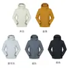 Jaqueta masculina impermeável e à prova de vento para outono e inverno, corta-vento esportivo de softshell respirável, roupa de trabalho, estilo montanha, bege, feito sob medida