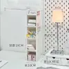 Prateleira de Armazenamento de Mesa Feminina Prateleira de Armazenamento Dobrável Multicamadas Organizador de Material de Escritório de Mesa de Dormitório Armazenamento de Cosméticos