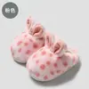 Pantuflas de algodón para niños y padres, pantuflas lindas para interiores para mujer, otoño e invierno, con diseño de caricatura de conejito, cálidas y esponjosas, venta al por mayor