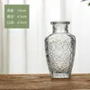Jarrón de Vidrio Transparente de Estilo Europeo Simple al por Mayor para Flores de Bambú, Manualidades para Arreglos Florales, Jarrón para Decoración de Sala de Estar
