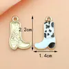 Accesorios de Joyería Pequeños Transfronterizos Estilo Chanel, Serie de Mezclilla, Joyería DIY Hecha a Mano al por Mayor, Accesorios de Joyería DIY Esmaltados de Dibujos Animados