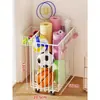 Estante de almacenamiento para baloncesto, estantería de almacenamiento de pie, para uso doméstico, adecuado para almacenar pelotas de bádminton, equipo deportivo, equipo de fitness y colchonetas de yoga