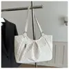 Estilo Coreano Estrellado Artístico Lunares Estilo Universitario 2026 Nueva Moda Tendencia Gran Capacidad Bolso de Hombro Tote para Mujer