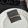 Um Novo Presilha de Cabelo de Acetato Estilo Coreano da Lan com Bolinhas, Grampo Suave e Versátil para Mulheres, Presilha para Franja, Acessório de Cabelo