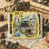Imanes de Nevera de Acrílico de la Ciudad de Yangjiang Shenzhen Zhuhai Shantou Guangdong Foshan Isla Hailing Atracciones Pegatinas Magnéticas Culturales y Creativas