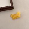 Dulce lindo color caramelo oso pinza de pico de pato horquilla para el pelo femenina versátil color jalea pinza lateral horquilla rota clip para flequillo clip superior