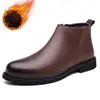Botas Martin para Hombre, Nuevos Modelos Otoño e Invierno, Botas de Talla Grande para Hombre, Zapatos de Cuero Versátiles de Caña Alta, Casual de Cuero Genuino con Forro de Felpa Añadido