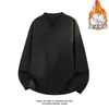 2025 Ht25864 Camiseta Blanca de Manga Larga con Cuello en V, Forro de Polar, Talla Grande M-5X Ht25979-Especial P29