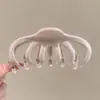 Pinza para el pelo de dibujos animados coreanos para mujer, pasador de lazo, pinza de tiburón exquisita de alta gama, tamaño grande para cabello grueso, accesorio para el cabello