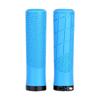 Capa de Guidão de Mountain Bike Transfronteiriça Borracha Travamento Capa de Guidão Plástico Rígido Antiderrapante Absorção de Choque Capa de Guidão Acessórios de Bicicleta