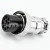 Soquete de Aviação com Única Fenda GX16 Conector Plugue Soquete de 2/3/4/5/6/7/8/9/10 Núcleos