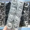 2 Piezas por Paquete, Nuevo Estilo, Gomas para el Cabello tipo Cable de Teléfono Plateado Frío Perlado, Bandas para el Cabello Simples, Dulces y Frescas para Niñas