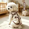 Ropa para mascotas para gatos, perros y perros pequeños, chalecos para Teddy y Pomerania, ropa cálida para otoño e invierno, engrosada, 26 Compañero del Bosque