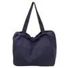 Bolso tote grande casual para mujer, nuevo bolso de hombro de tela de moda 2026, bolso tote de gran capacidad para la escuela y el trabajo, bolso de axila