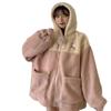 Ropa de otoño e invierno para mujer talla grande MM gorda 200 kg chalecos estilo perezoso abrigo suelto versión coreana ins tendencia