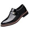 Zapatos Casuales de Deslizamiento para Hombre de Talla Grande Transfronterizos 2024, Zapatos Ligeros de Cuero de Moda Europea y Americana, Zapatos Versátiles de Negocios de Caña Baja Británicos