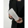 Textura Escarchada Estilo Ins Ligeramente Inclinado Vaso de Agua Vidrio Vaso Largo para Beber Vaso para Cóctel Vaso para Bebidas Frías Vaso para Jugos Vaso de Agua Extendido
