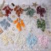Ramo Artificial de Hojas de Sauce de 5 Ramas para Arreglo Floral, Decoración de Bodas y Materiales para Arreglos Florales en Hojas Verdes, Grises y Blancas