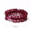 Liga de Goma de Alta Elasticidad Diadema de Encaje Estilo Coreano 2 Yuan Boutique Accesorios para el Cabello Banda para el Cabello Elegante Cola de Caballo Alta Cuerda para el Cabello