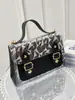 Bolso de Mano de Comercio Exterior Moderno y a la Moda con Cierre de Cordón y Diseño Estampado, Bolso de Hombro Único Cruzado, Nuevo Modelo 2025, Venta al por Mayor de Comercio Exterior