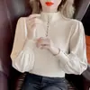 Meia-gola tartaruga Pullover Suéter Base Malha Base Camisa Feminina Outono e Inverno Novo Slim-fit Emagrecimento Manga Longa Mid-collar Outer Wear Top