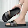 Sandalias de Mocasín para Hombre de Talla Grande 48 Transfronterizas Estilo Europeo y Americano Verano 2026 de Moda para Interiores Sandalias de Mocasín con Personalidad de Talla Grande