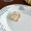 Clip de Polipropileno Animal Dibujo Animado Acrílico Colgante para Bolsa de Pan Plano Lindo Clip de Polipropileno Regalo Colgante para Mochila Escolar