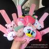 Pulsera de Panda Linda Transfronteriza Tipo Slap Pulsera Japonesa Personalizada Accesorio de Peluche de Dibujos Animados para Niña Adorno Navideño