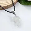 Cristal de Piedra Natural Transfronterizo Colgante Pequeño de Hongo de 2 cm Ágata Accesorios para Joyería DIY Collar con Forma de Hongo Venta al por Mayor