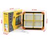 Lámpara Caliente para Exterior Impermeable con Carga Solar Iluminación para Puesto de Mercado Nocturno Móvil Portátil Emergencia Apagón Lámpara de Camping
