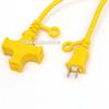 Fabricantes de cables de alimentación cable de alimentación con enchufe japonés personalizado funda de PVC cable de alimentación VCTF palabra de producto cable con enchufe cruzado