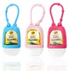 Estojo de Silicone Portátil para Álcool em Gel para Mãos Sem Enxágue Infantil, Limpeza de Mãos com Álcool 30ml, Sem Enxágue, Especialmente Projetado para Crianças
